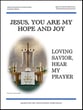 Jesus, You Are My Hope and Joy TB choral sheet music cover
